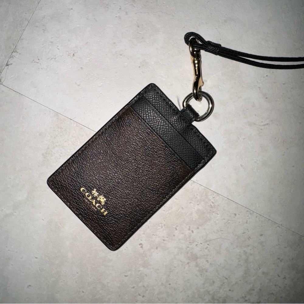 COACH MONOGRAM ID LANYARD